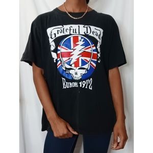 Vintage Grateful Dead Europe Tour Graphic Tee
